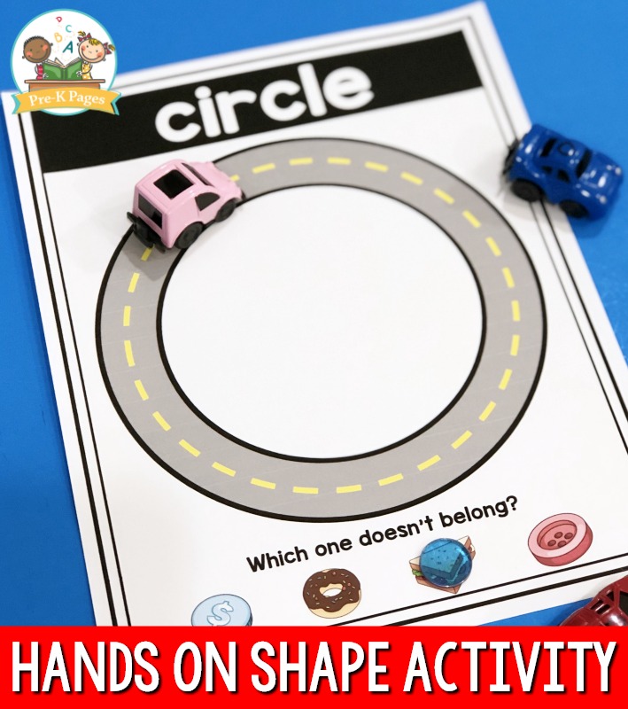 Hands on shape activity for preschool