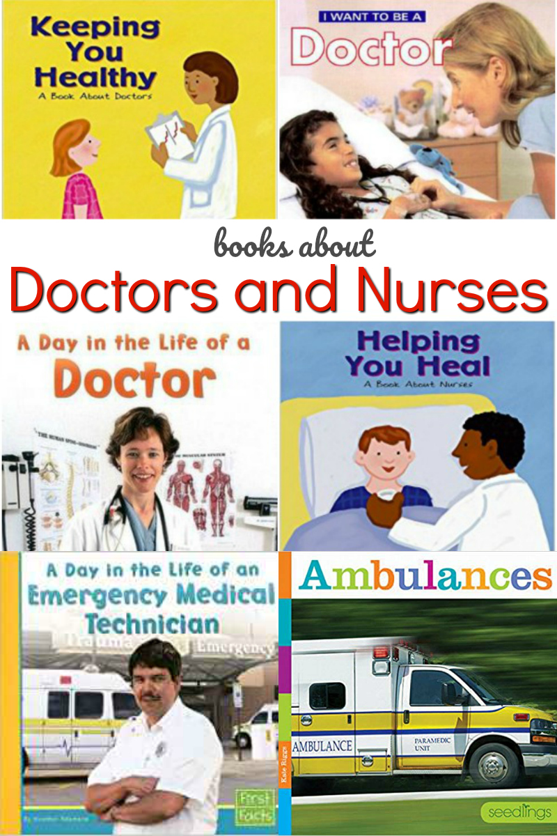 books about doctors and nurses for preschool