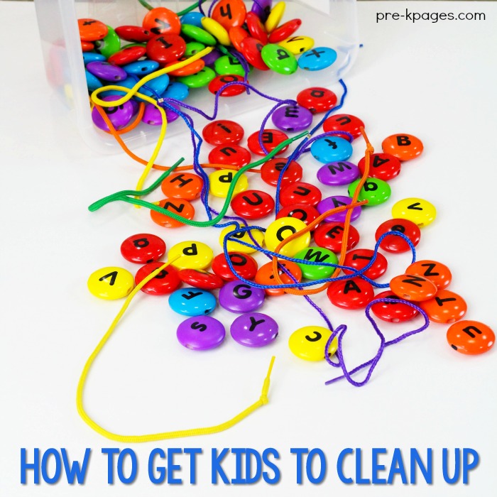 Clean Up Time in Preschool